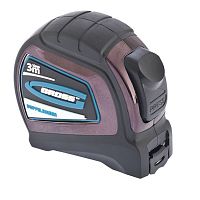 Рулетка 3 м x 16 мм Gross Doppelhaken, односторонний зацеп, нейлон, двухсторонняя шкала, автоматиче  картинка